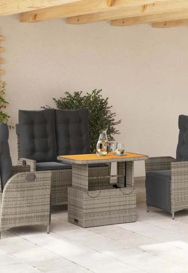 Fin grå bord 2025 från vidaXL.