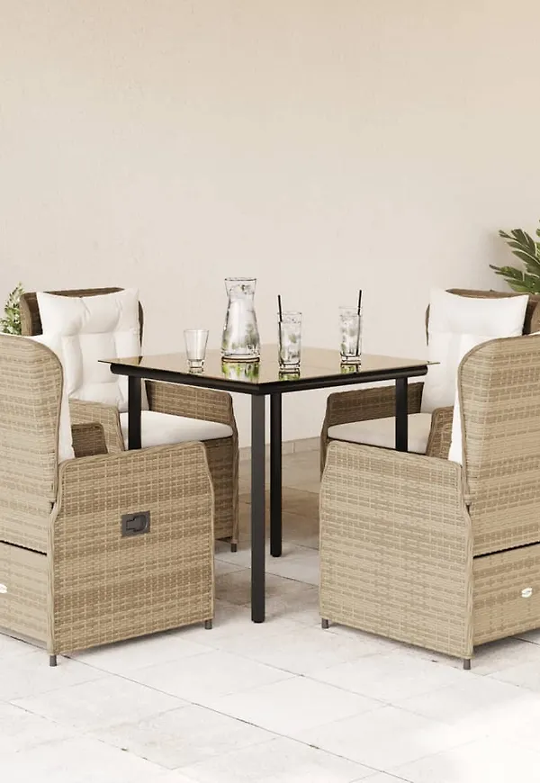 Beige vidaXL-möbel i riktigt trendig modell.