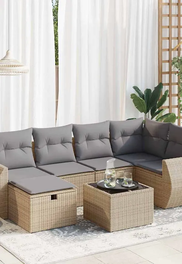 Trendig beige matgrupp 2025 från vidaXL.