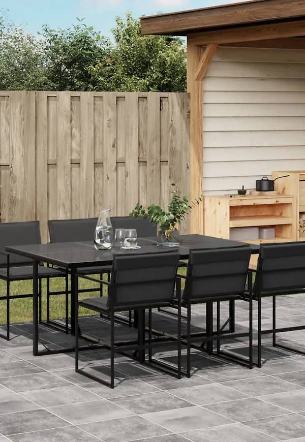 Vacker svart bord 2024 från vidaXL.