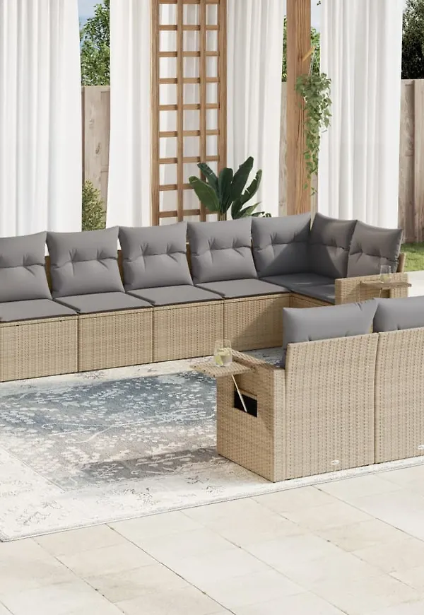 Beige sidobord som passar perfekt till våren 2025!