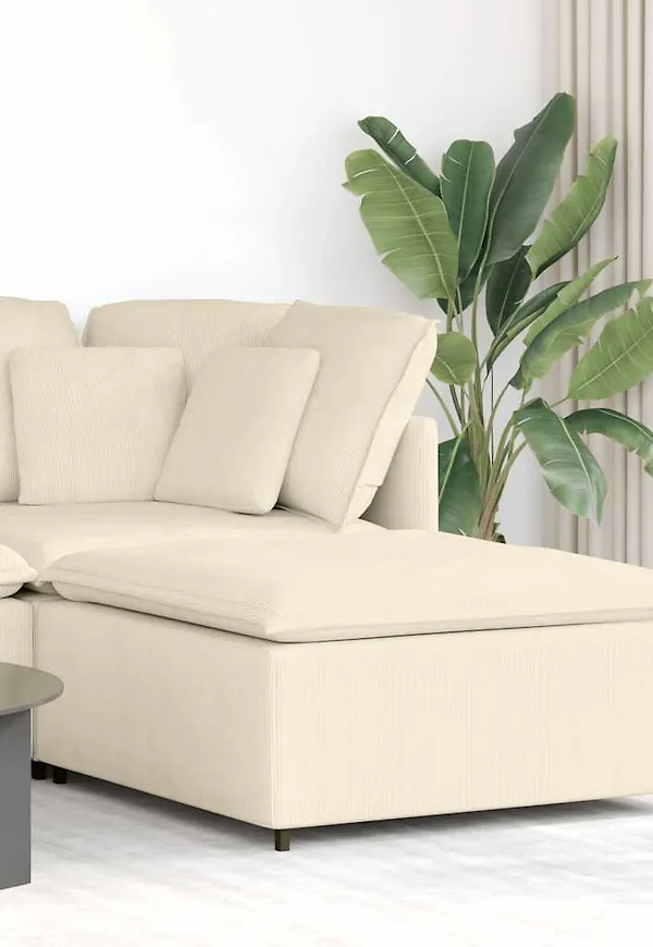 Klassisk fotpall 2025 från vidaXL.