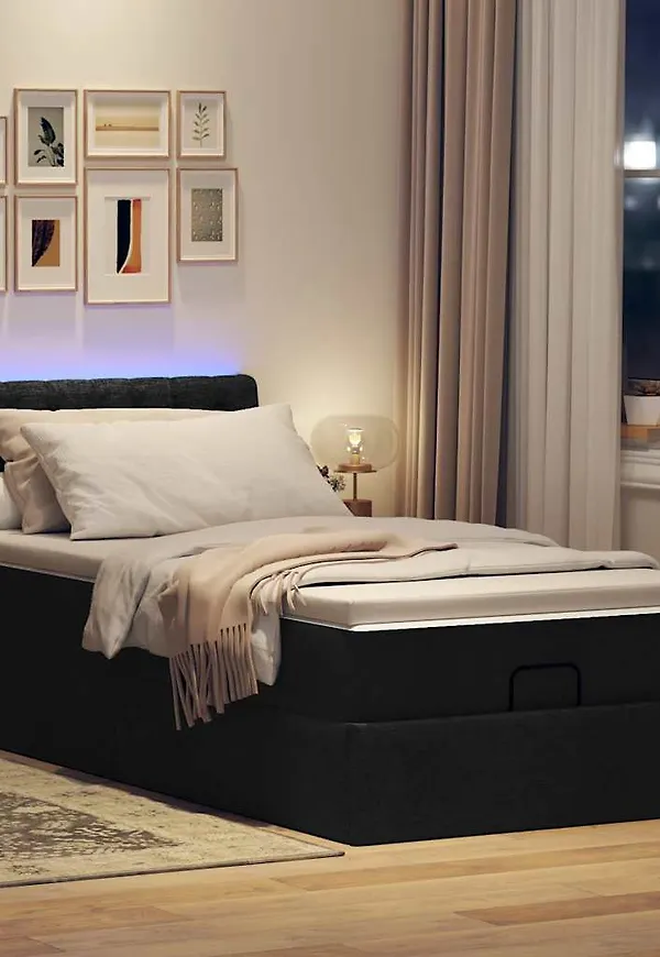 Söt svart säng 2025 från vidaXL.