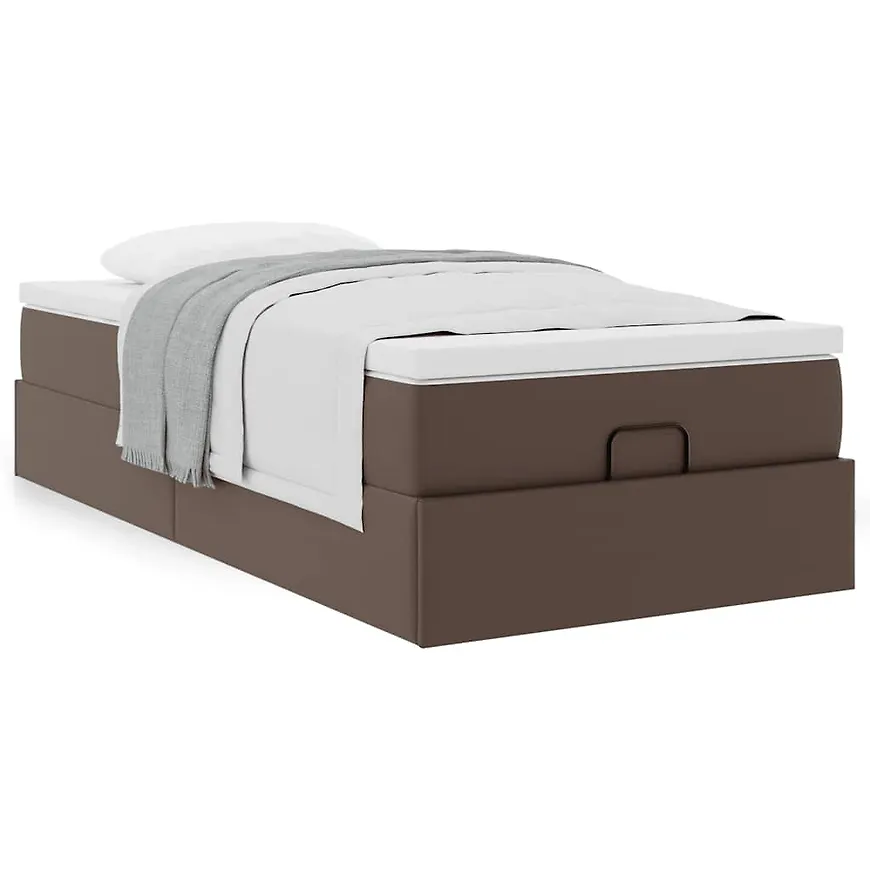 Stilriktig säng i brunt från vidaXL.