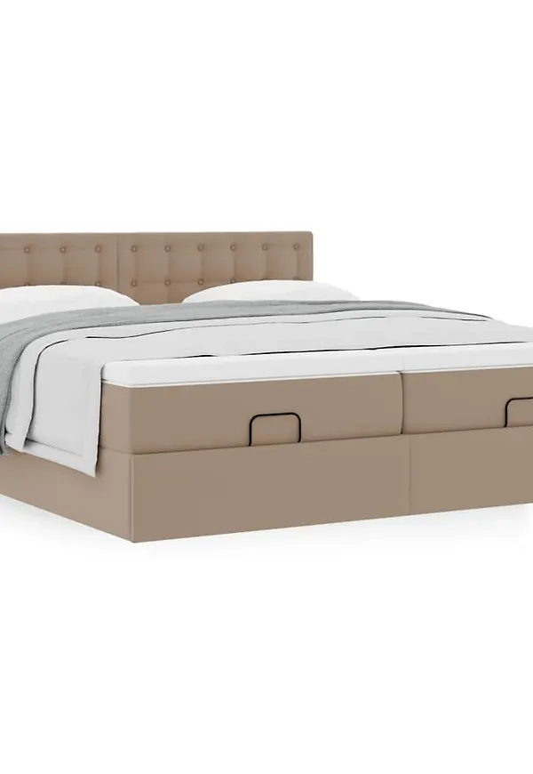 Riktigt snygg säng i bomull från vidaXL.