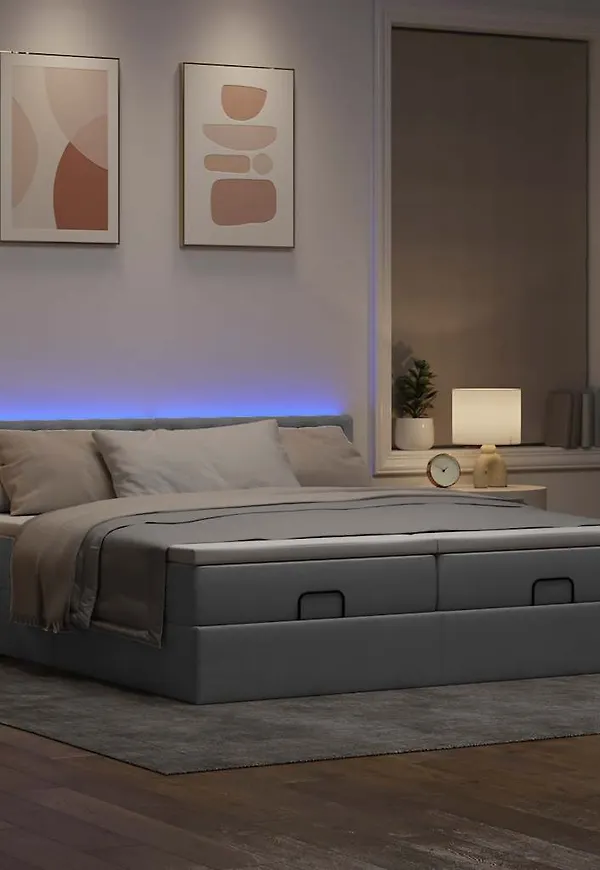 Riktigt snygg grå säng 2025 från vidaXL.