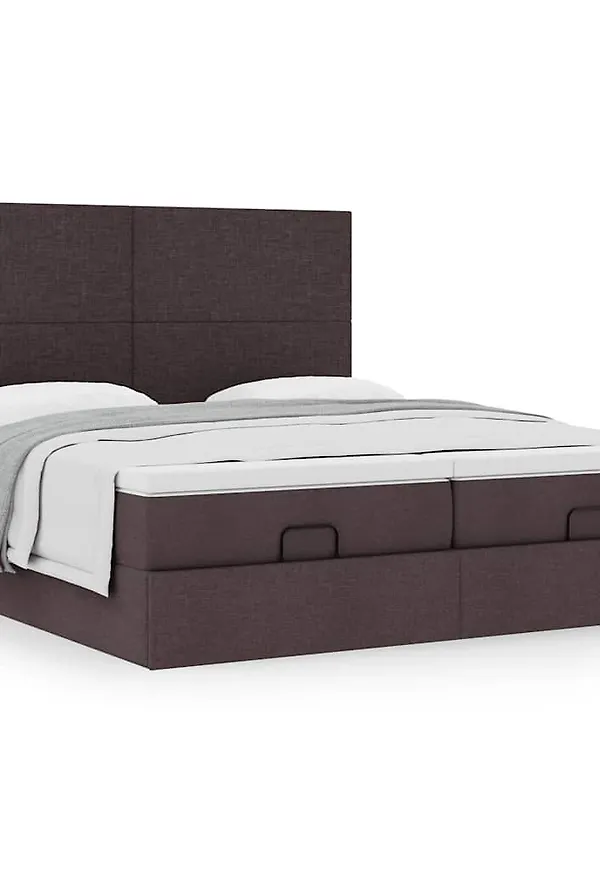 Brun dubbelsäng som passar perfekt till hösten 2025!