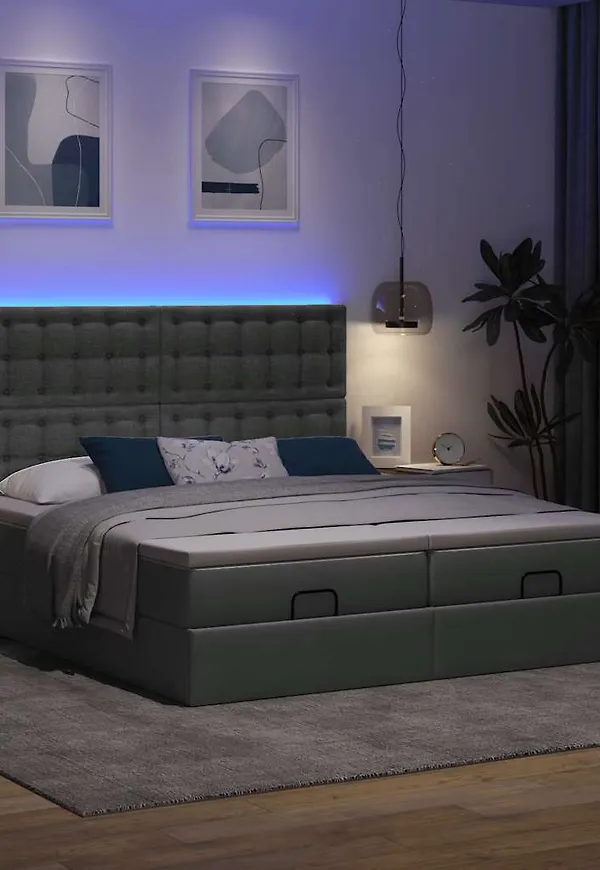 Mysig grå säng 2025 från vidaXL.