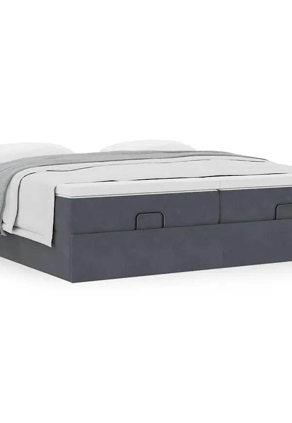 Jättefin grå säng 2025 från vidaXL.