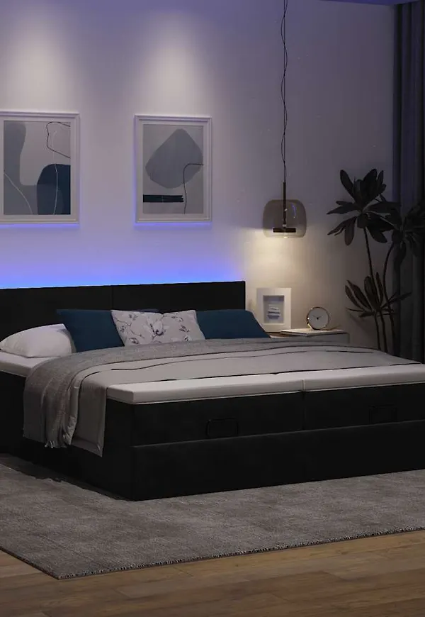 Fin dubbelsäng 2025 från vidaXL.