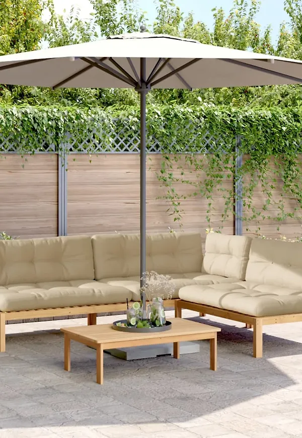 Vacker brun loungegrupp 2025 från vidaXL.