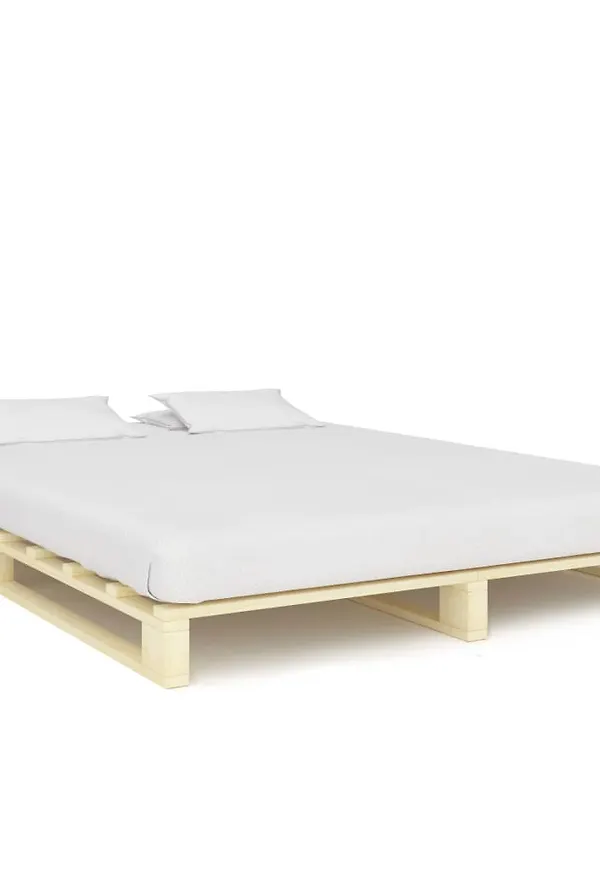 Brun vidaXL-ram i klassisk modell.