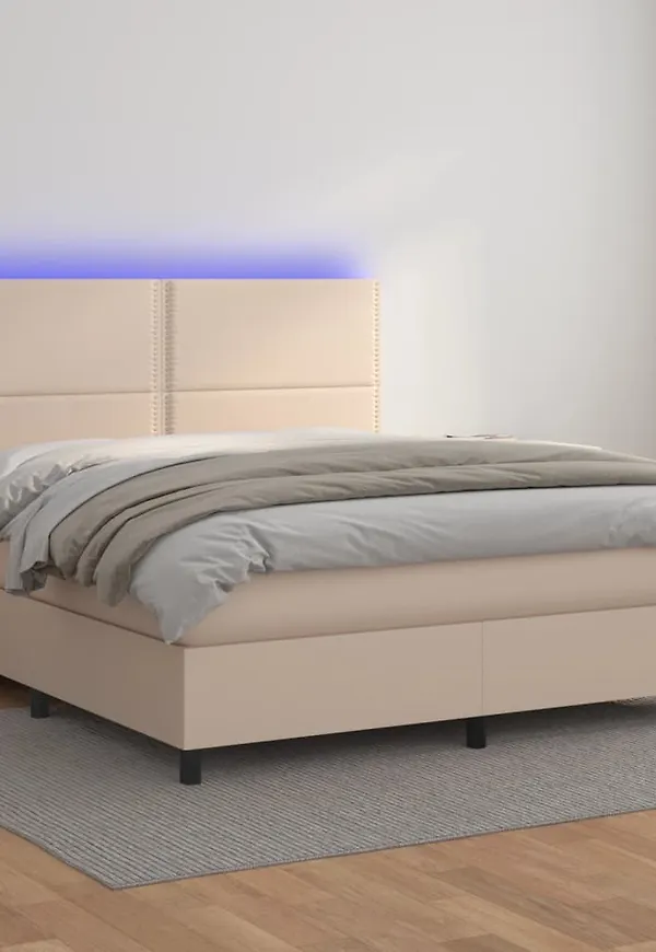 Snygg brun bomullssäng 2024 från vidaXL.