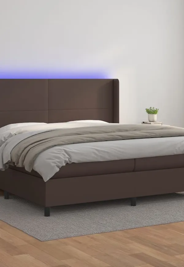 Fantastiskt fin brun bomullssäng 2024 från vidaXL.