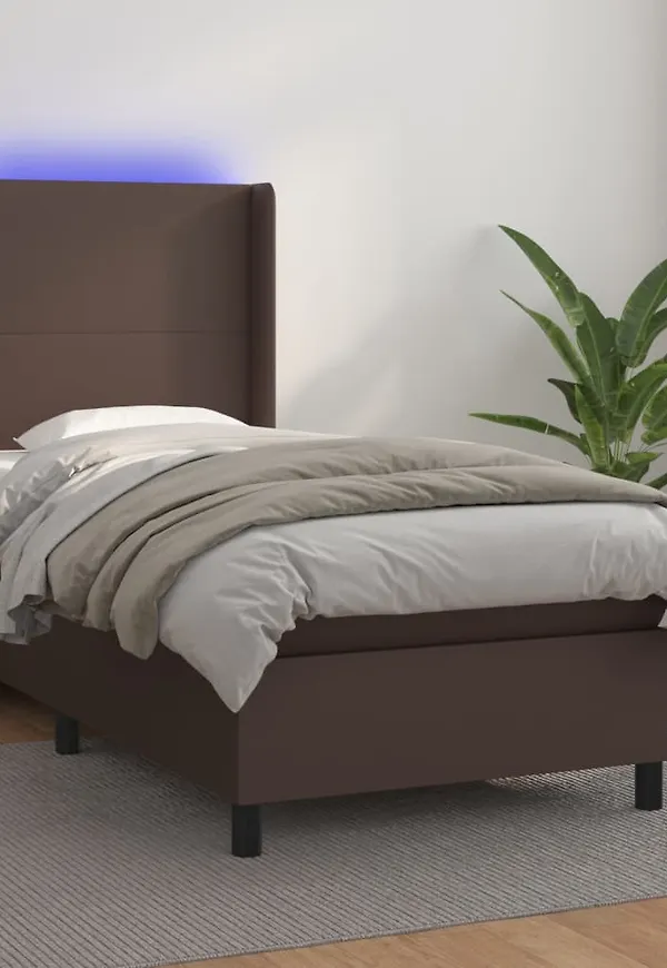 Klassisk bomullssäng i brunt från vidaXL.