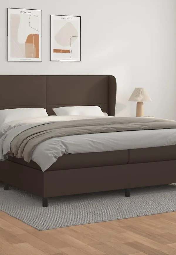 Otroligt snygg brun säng 2025 från vidaXL.
