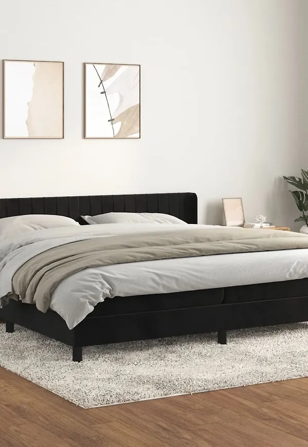 Superfin svart säng 2025 från vidaXL.