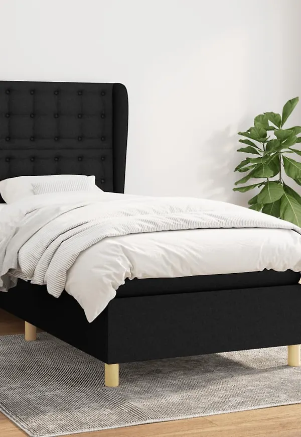 Svart VidaXL säng som passar perfekt till sommaren 2025!