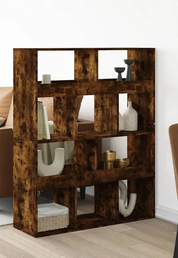 Fantastiskt fin brun hylla 2025 från vidaXL.