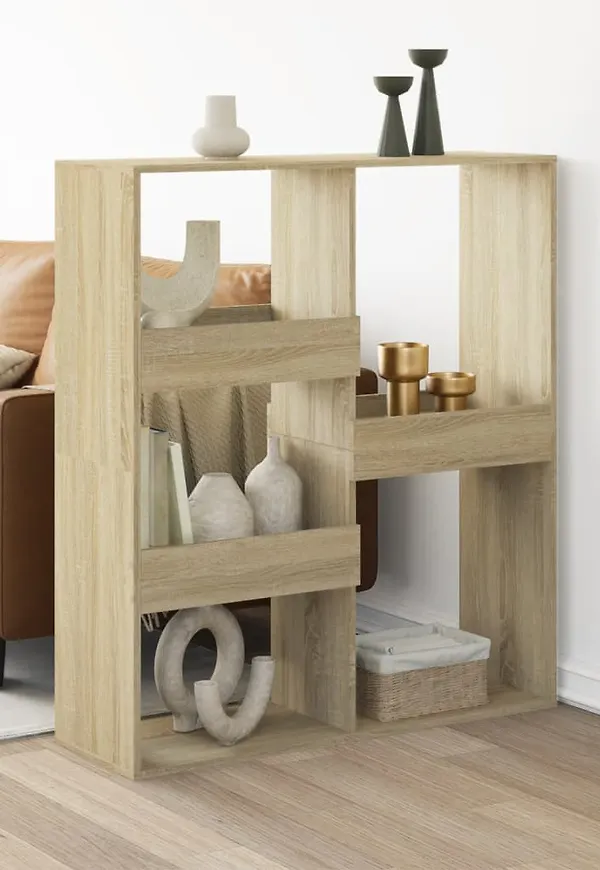 Härlig brun hylla 2025 från vidaXL.