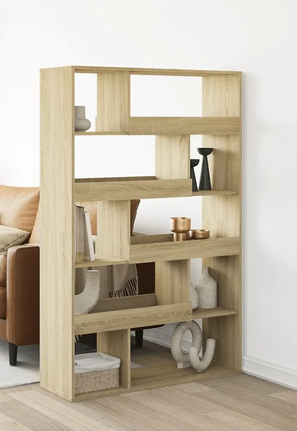 Moderiktig bokhylla 2025 från vidaXL.