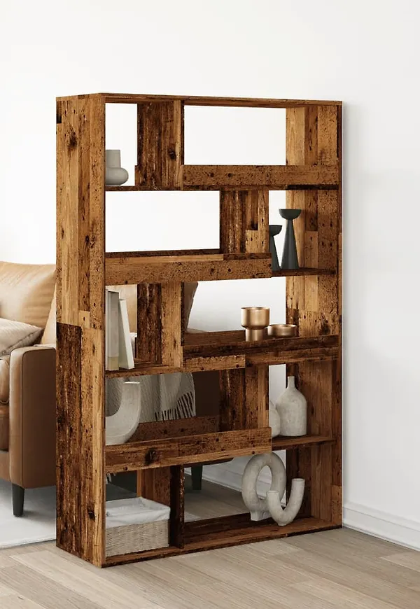 Smickrande hylla i brunt från vidaXL.