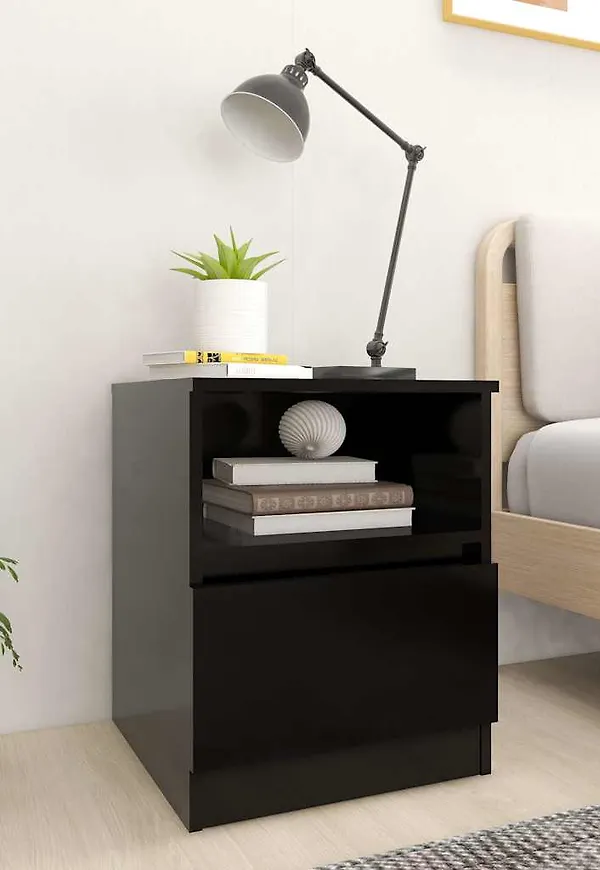 Härlig svart bord 2026 från vidaXL.