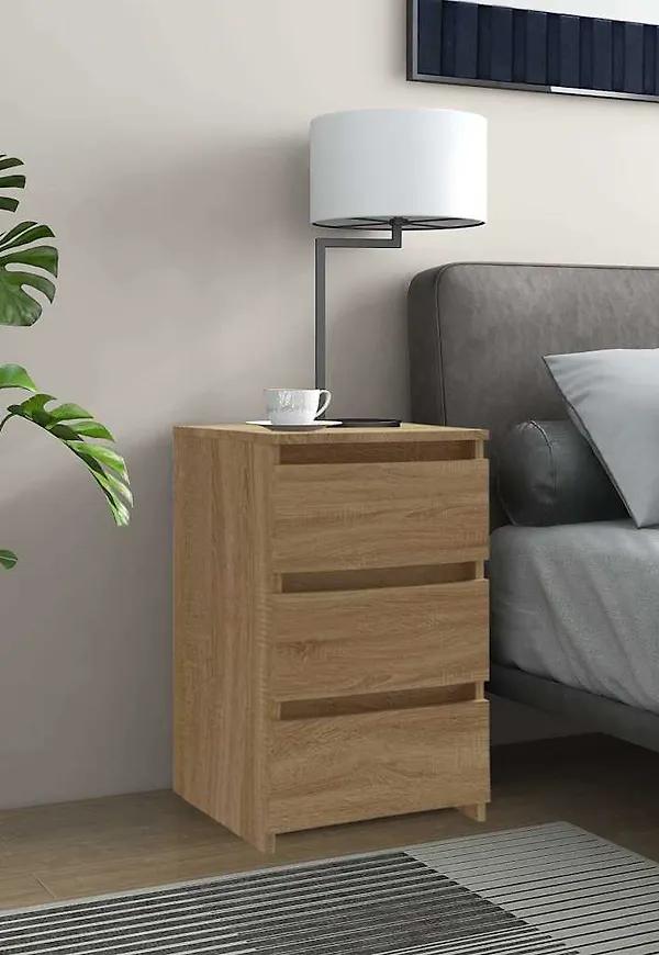 Brun vidaXL-ekbord i jättefin modell.
