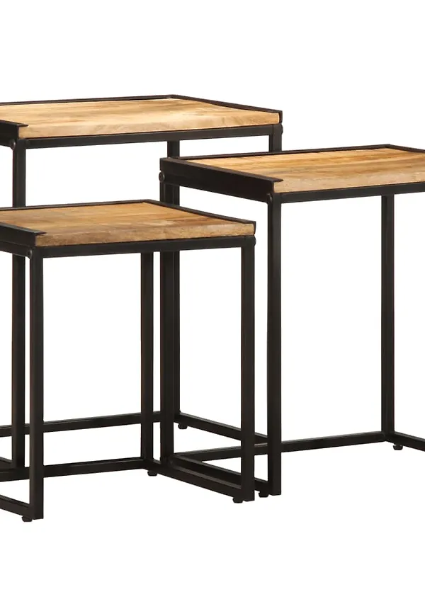 Ikonisk avlastningsbord i brun färg gjord i järn.