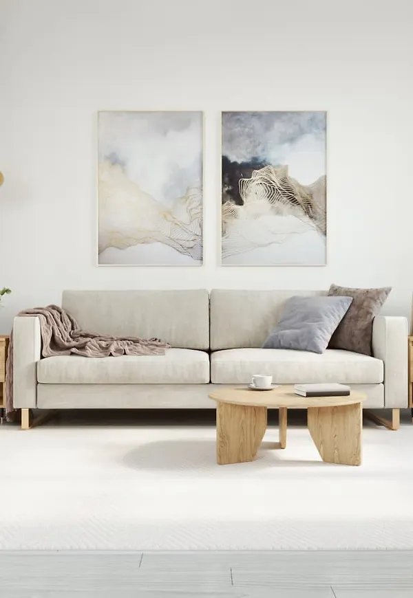 Exklusiv ekmatbord i brunt från vidaXL.