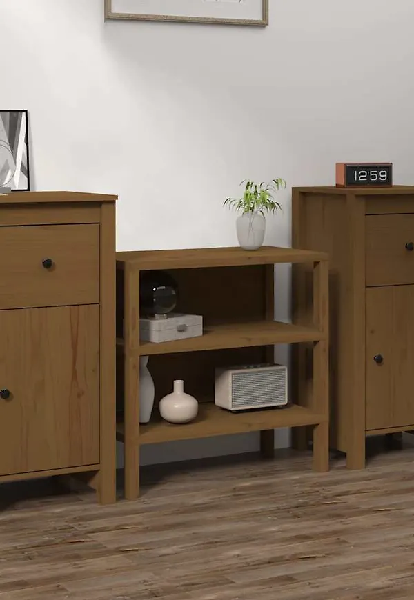Klassisk skåp i brunt från vidaXL.