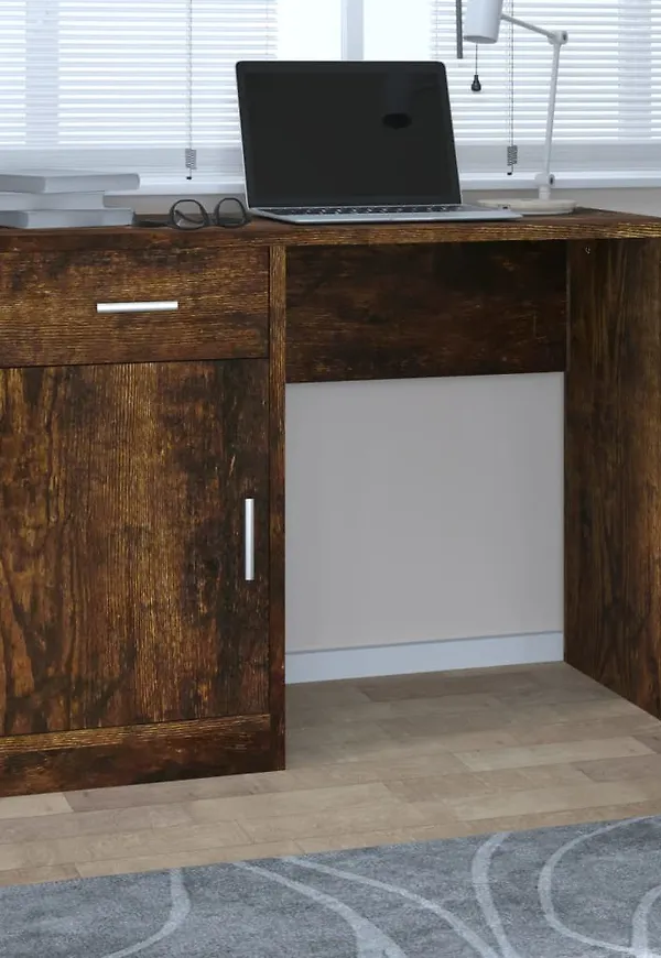 Brun vidaXL-ekmatbord i supersnygg modell.