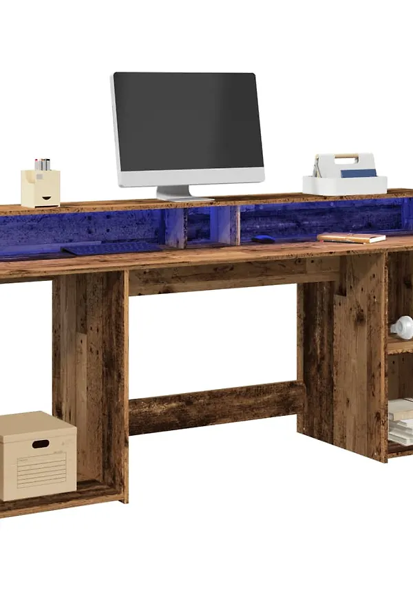 Trendig brun bord 2025 från vidaXL.