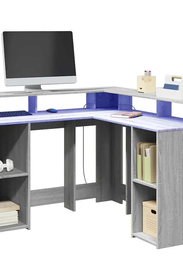 Otroligt snygg grå bord 2025 från vidaXL.