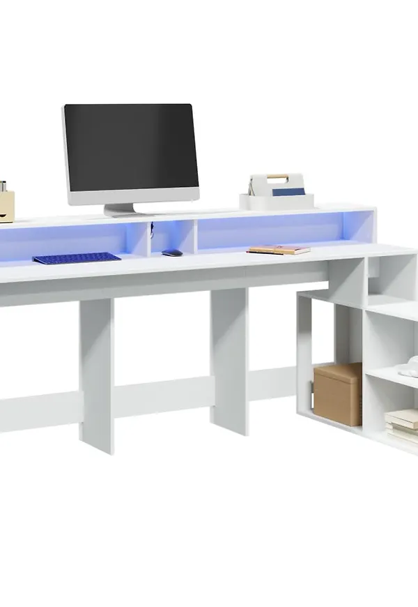 Exklusiv vit bord 2025 från vidaXL.