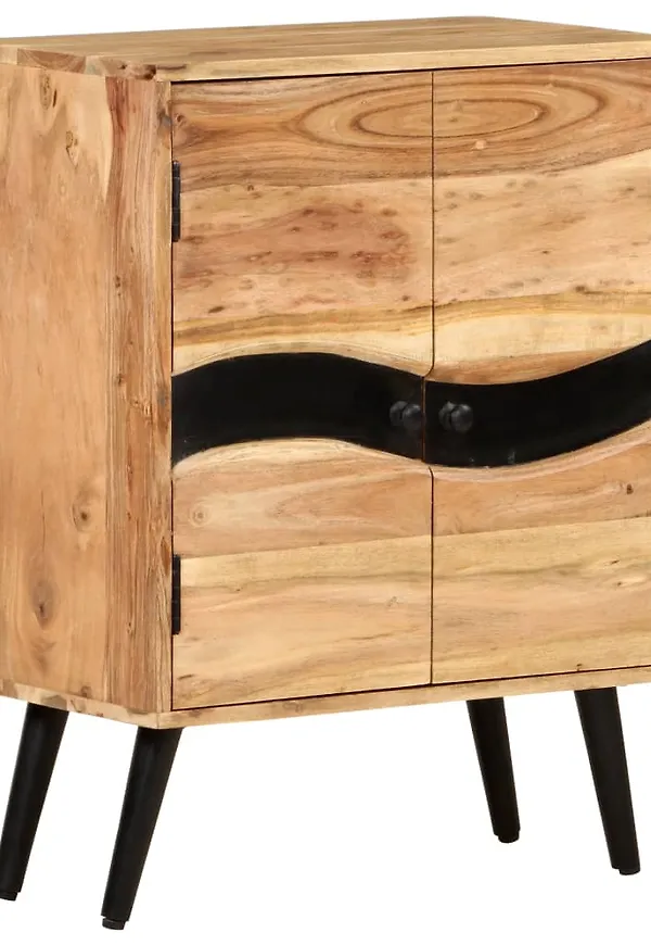 Brun vidaXL-järnbord i fantastiskt fin modell.