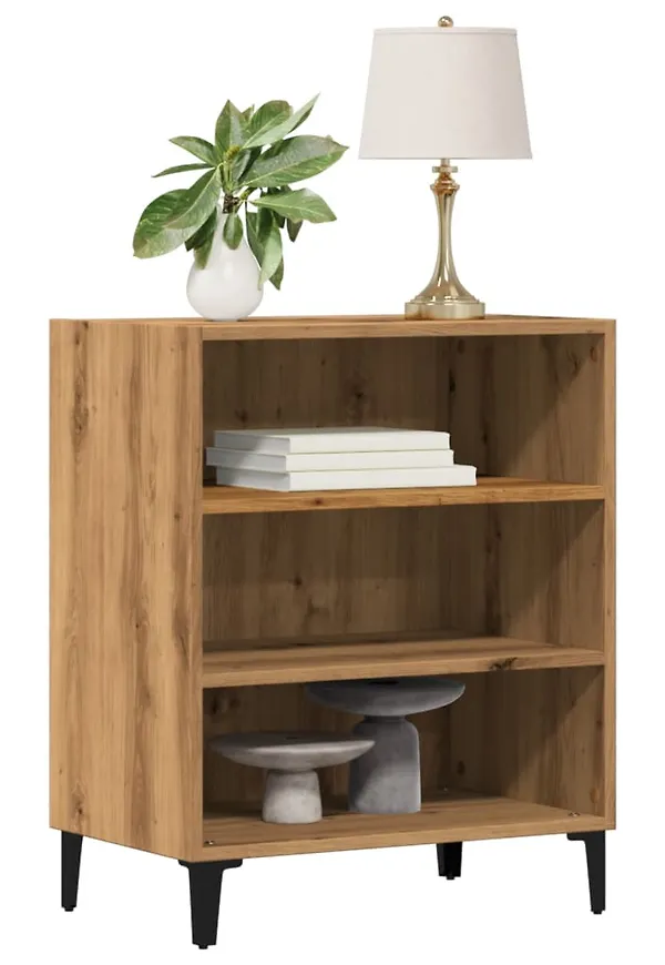 Brun vidaXL-förvaringsskåp i ikonisk modell.