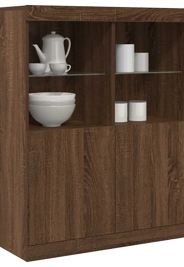 Cool förvaringsskåp i brunt från vidaXL.