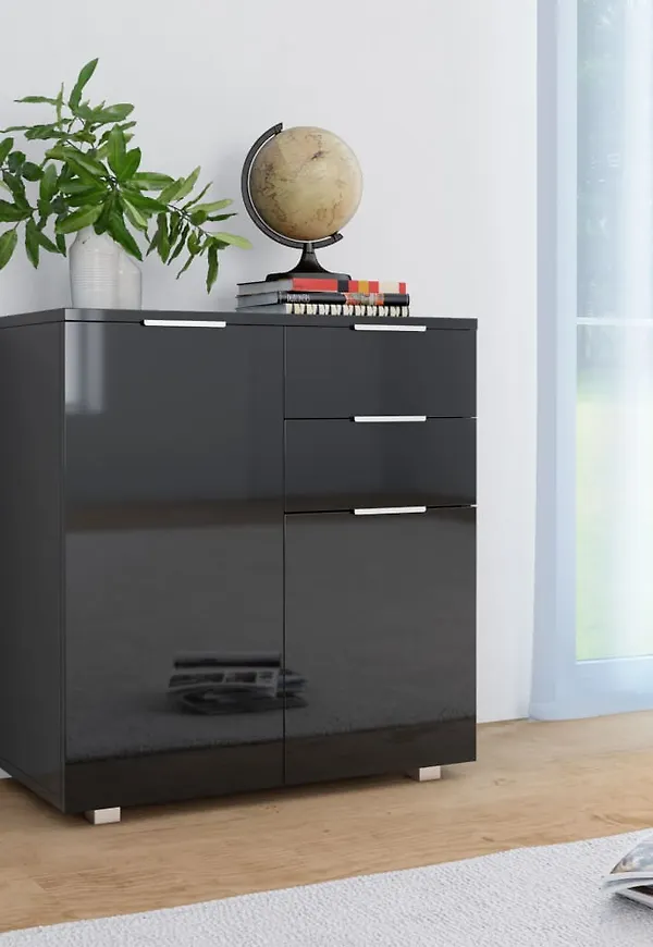 Vacker skåp i svart från vidaXL.