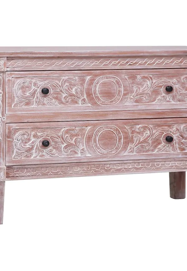 Exklusiv vidaxl bord i brun färg gjord i mahogny.