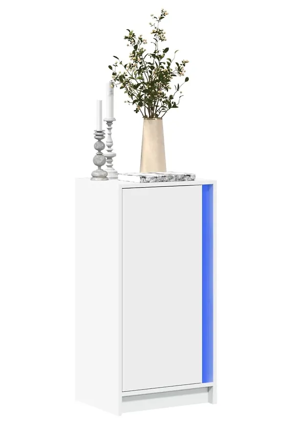 Jättefin serveringsbord i vitt från vidaXL.