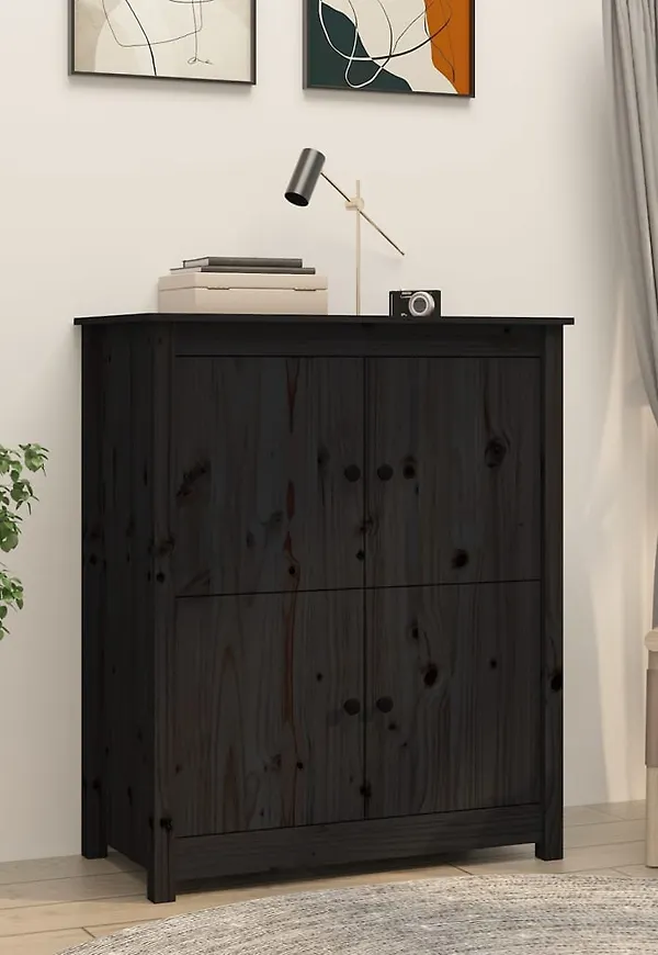 Moderiktig svart bord 2025 från vidaXL.