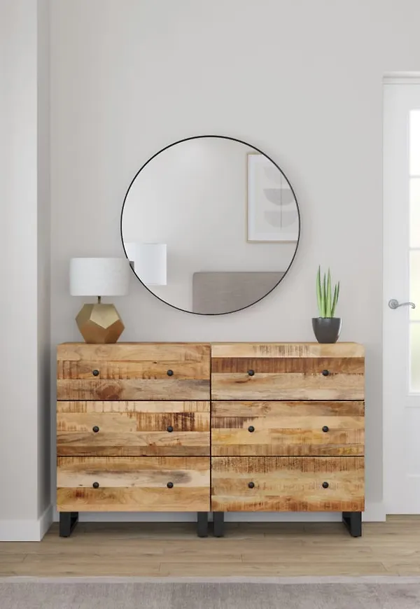 Brun vidaXL-skåp i fantastiskt fin modell.