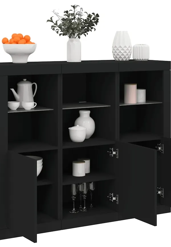 Svart VidaXL skåp som passar perfekt till sommaren 2025!