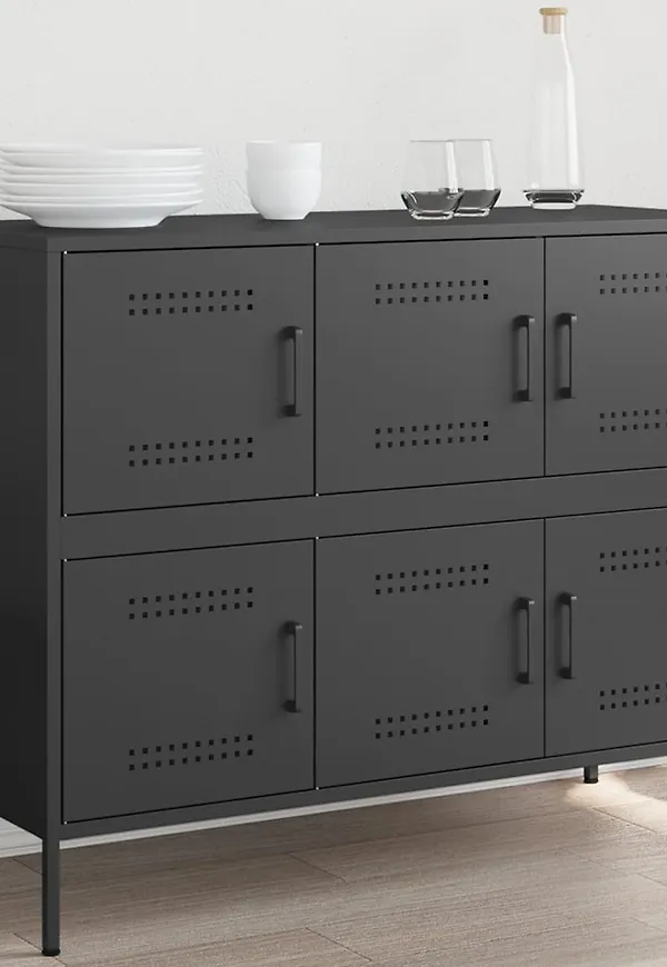 Ikonisk svart skåp 2025 från vidaXL.