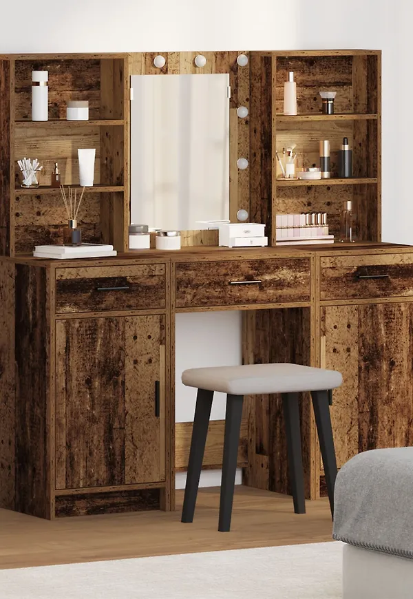 Otroligt snygg sminkbord 2025 från vidaXL.