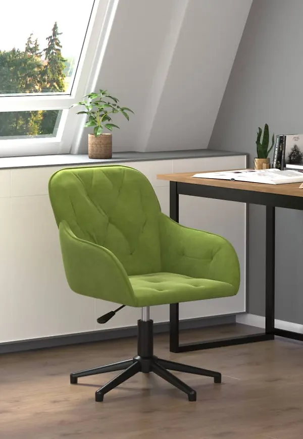 Superfin kontorsstol i grönt från vidaXL.