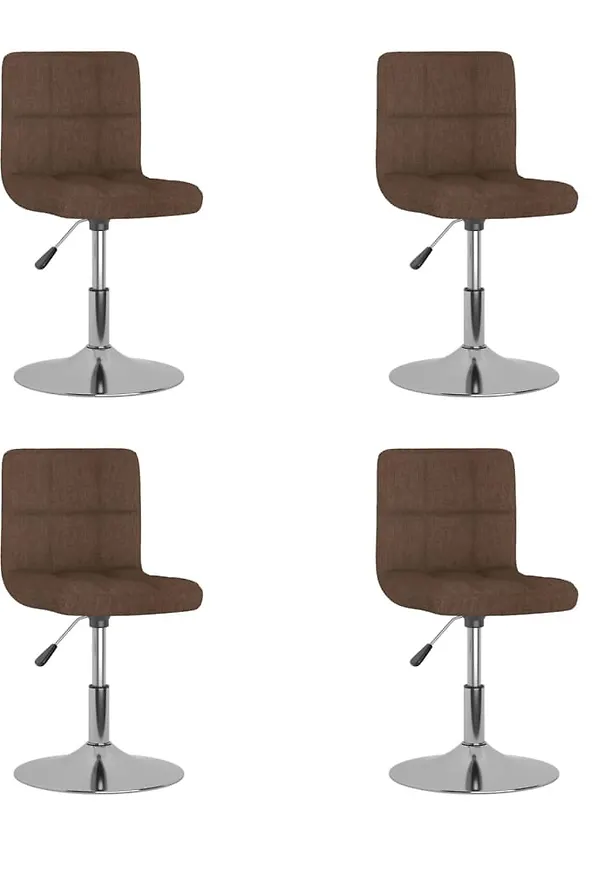 Fantastiskt fin matstol i brunt från vidaXL.