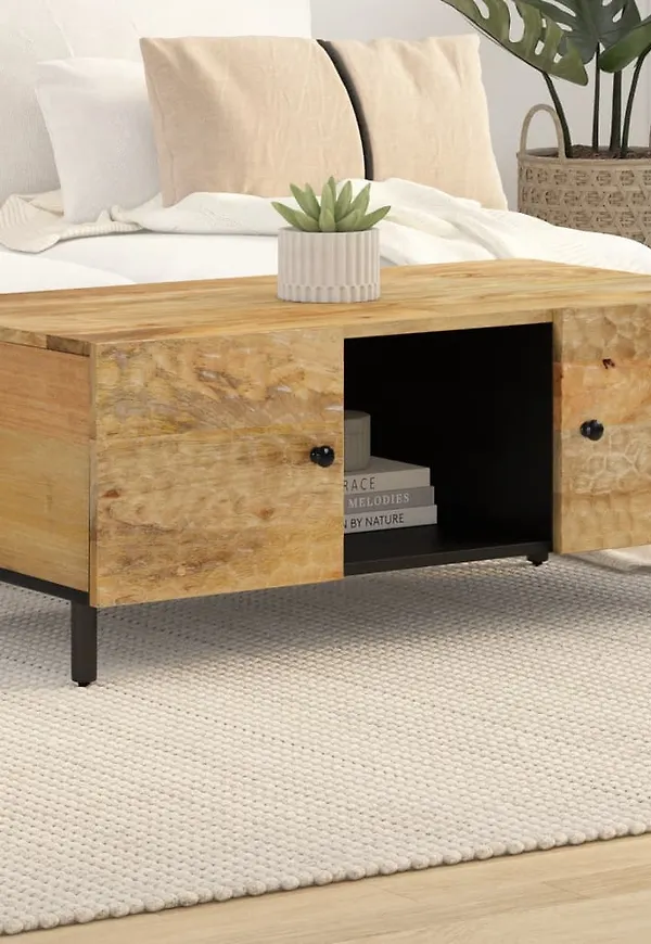 Jättesnygg avlastningsbord i järn från vidaXL.