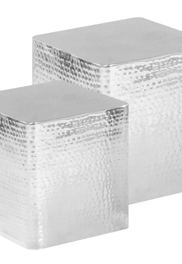 Exklusiv aluminiumbord i silver från vidaXL.